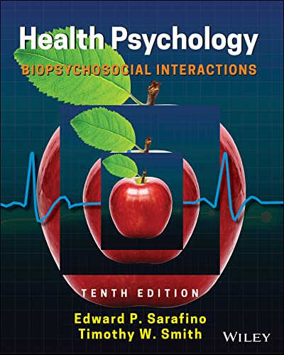 Beispielbild fr Health Psychology: Biopsychosocial Interactions zum Verkauf von BooksRun