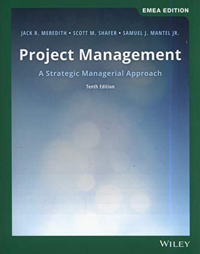 Stock image for Project Management: A Strategic Managerial Approach for sale by Books Unplugged