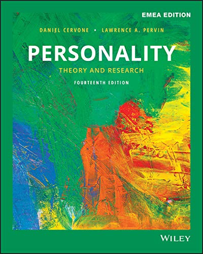 Stock image for Personality: Theory and Research for sale by medimops