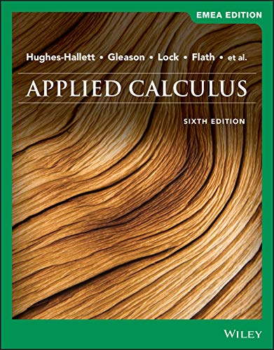 9781119587965: Applied Calculus, EMEA Edition