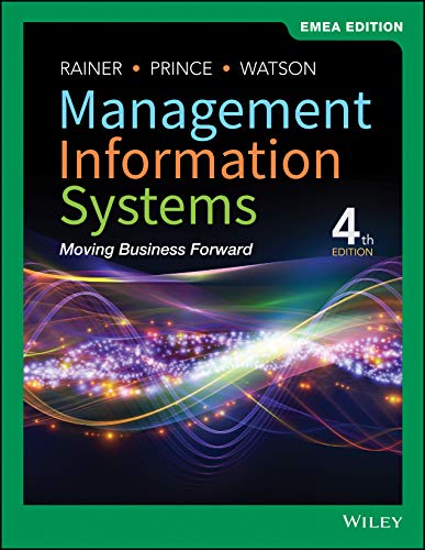 Beispielbild fr Management Information Systems zum Verkauf von Blackwell's