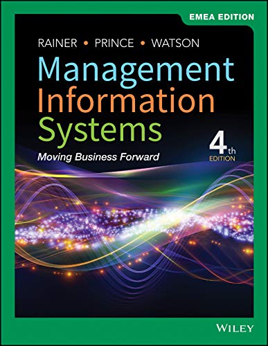 Stock image for Management Information Systems for sale by Blackwell's