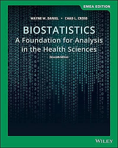 Imagen de archivo de Biostatistics: A Foundation for Analysis in the Health Sciences a la venta por Langdon eTraders