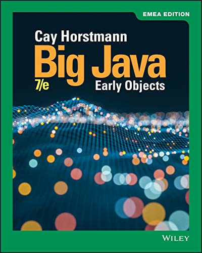 Beispielbild fr Big Java: Early Objects zum Verkauf von Monster Bookshop