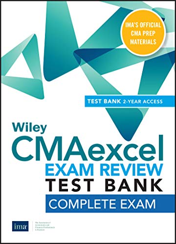 Beispielbild fr Wiley CMAexcel Learning System Exam Review 2020 Test Bank: Complete Exam (2-year access) zum Verkauf von Brook Bookstore