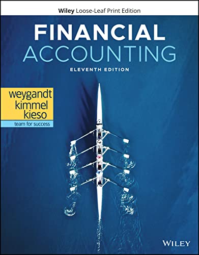 Imagen de archivo de Financial Accounting: 11e eleventh soft cover; w. authentic stckr; top view rowing team; a la venta por BooXX in Stock