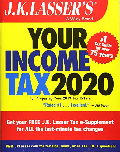 Beispielbild fr J. K. Lasser's Your Income Tax 2020 : For Preparing Your 2019 Tax Return zum Verkauf von Better World Books