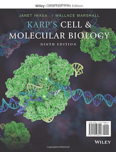 Imagen de archivo de Karp's Cell and Molecular Biology a la venta por HPB-Red