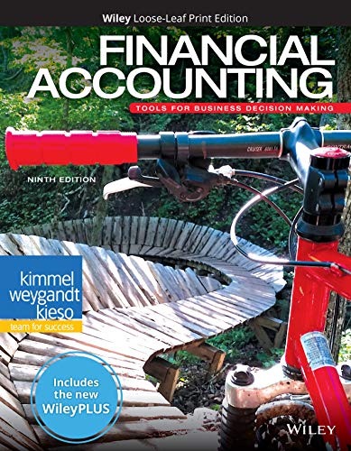 Beispielbild fr Financial Accounting: Tools for Business Decision Making zum Verkauf von BooksRun