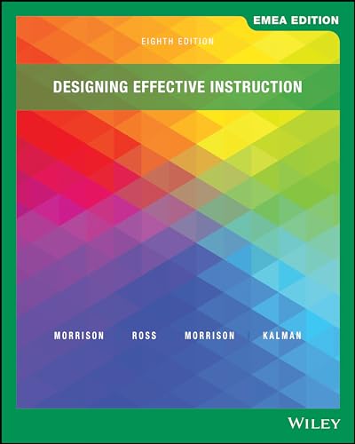 9781119599173: Designing Effective Instruction: EMEA Edition