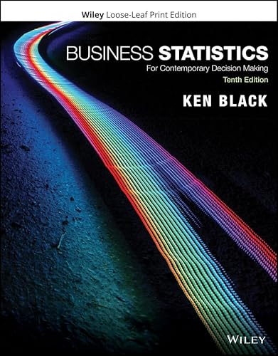 Beispielbild fr Business Statistics: For Contemporary Decision Making zum Verkauf von Campus Bookstore