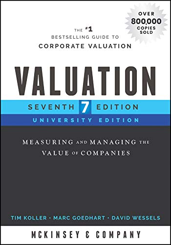 9781119611868: Valuation: Measuring and Managing the Value of Companies: Measuring and Managing the Value of Companies, University Edition