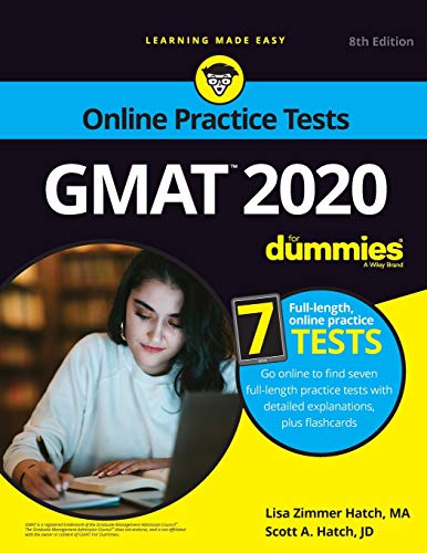 Imagen de archivo de GMAT For Dummies 2020: Book + 7 Practice Tests Online + Flashcards a la venta por SecondSale