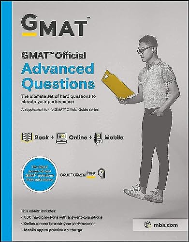 Imagen de archivo de GMAT Official Advanced Questions a la venta por Decluttr