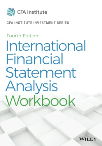 Beispielbild fr International Financial Statement Analysis Workbook zum Verkauf von Blackwell's