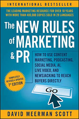 Imagen de archivo de The New Rules of Marketing and PR: How to Use Content Marketing, Po a la venta por Hawking Books