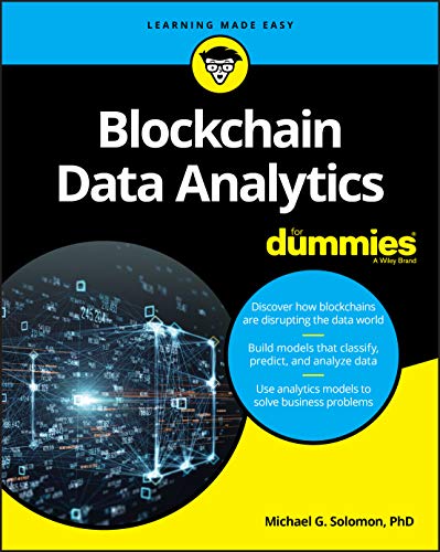 Imagen de archivo de Blockchain Data Analytics for Dummies a la venta por ThriftBooks-Atlanta