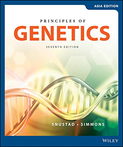 Stock image for Principles Of Genetics 7Ed (Pb 2019) Asia Edition (Special Price) for sale by Kanic Books