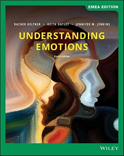 Imagen de archivo de Understanding Emotions a la venta por Blackwell's