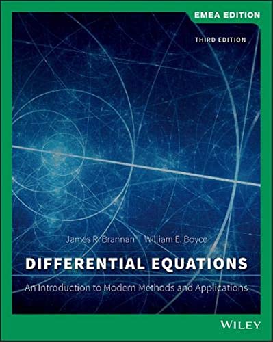 Imagen de archivo de Differential Equations: An Introduction to Modern Methods and Applications a la venta por Brook Bookstore