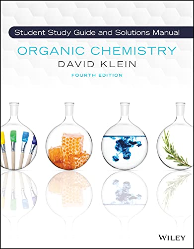 Stock image for Organic Chemistry, 4e Student Solution Manual and Study Guide for sale by BooksRun