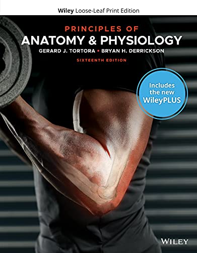 Principles of Anatomy and Physiology, 16e WileyPLUS Card with Loose-Leaf Set Multi-Term