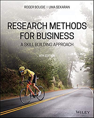 Imagen de archivo de Research Methods For Business: A Skill Building Approach a la venta por medimops