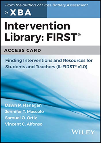Stock image for Intervention Library: Finding Interventions and Resources for Students and Teachers (IL:FIRST Startup- 1 yr. Subscription) for sale by SecondSale