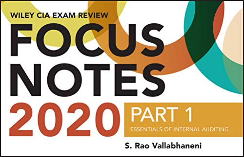 Beispielbild fr Wiley CIA Exam Review 2020 Focus Notes, Part 1: Essentials of Internal Auditing zum Verkauf von Buchpark