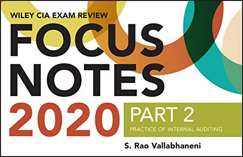 Beispielbild fr Wiley CIA Exam Review 2020 Focus Notes. Part 2 Practice of Internal Auditing zum Verkauf von Blackwell's