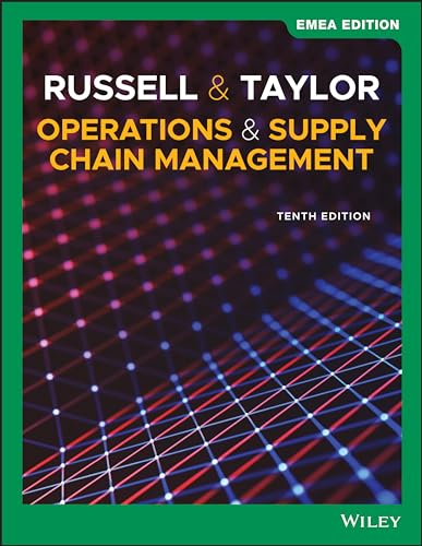 Beispielbild fr Operations and Supply Chain Management, 10th Edition EMEA Edition zum Verkauf von Revaluation Books
