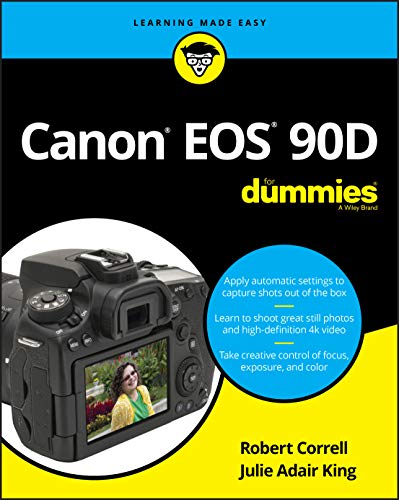 Imagen de archivo de Canon EOS 90D For Dummies a la venta por HPB-Emerald