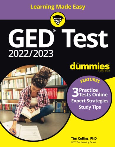 Imagen de archivo de GED Test 2022 / 2023 for Dummies with Online Practice a la venta por Better World Books: West