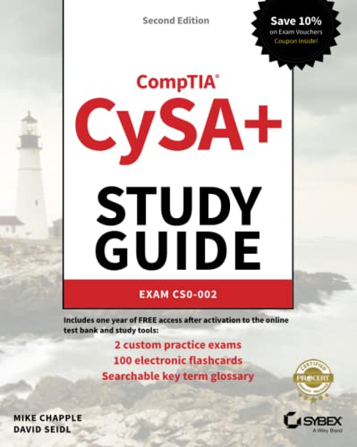 Stock image for CompTIA CySA+ Study Guide Exam CS0-002 (Sybex Study Guide) for sale by Goodwill of Colorado