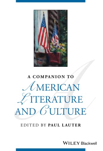 9781119685654: A Companion to American Literature and Culture (Blackwell Companions to Literature and Culture)