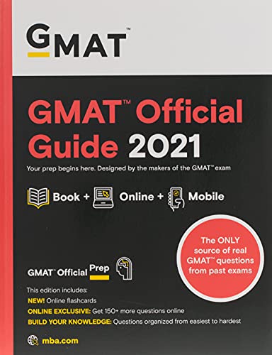 Stock image for GMAT Official Guide 2021, Book + Online Question Bank for sale by SecondSale