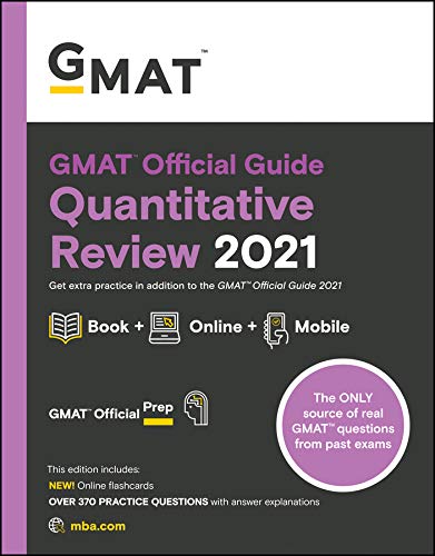 9781119687849: GMAT Official Guide Quantitative Review 2021: Book + Online Question Bank