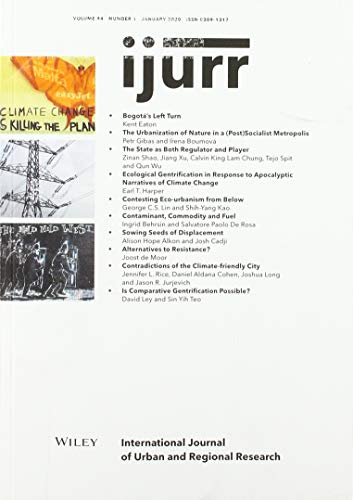 9781119700616: International Journal of Urban and Regional Research (Ijurr Single Issue Purchases)