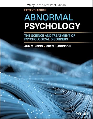 Imagen de archivo de Abnormal Psychology The Scienc a la venta por SecondSale