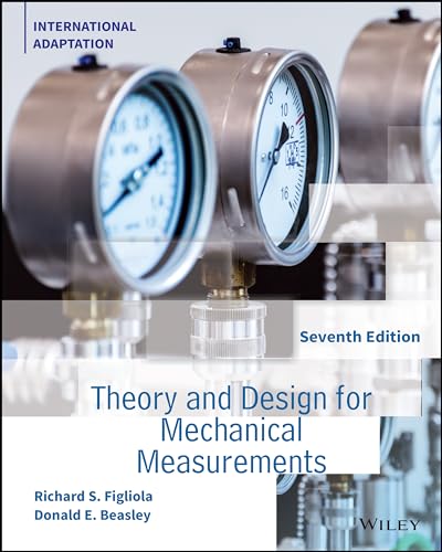 Imagen de archivo de Theory and Design for Mechanical Measurements a la venta por Blackwell's