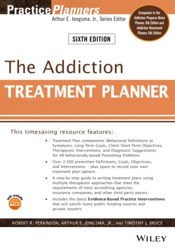 Imagen de archivo de The Addiction Treatment Planner (PracticePlanners) a la venta por Goodvibes Books