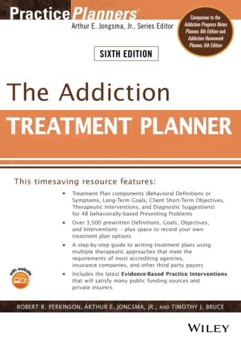 Stock image for The Addiction Treatment Planner (PracticePlanners) for sale by Goodvibes Books