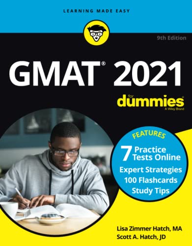 Beispielbild fr GMAT For Dummies 2021 zum Verkauf von BooksRun