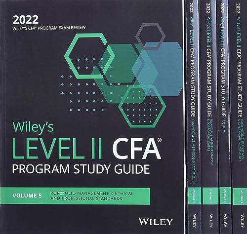 9781119714217: Wiley's Level II CFA Program Study Guide 2022: Complete Set