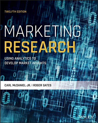 Beispielbild fr Marketing Research zum Verkauf von BooksRun