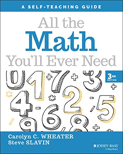 Stock image for All the Math You'll Ever Need: A Self-Teaching Guide (Wiley Self-Teaching Guides) for sale by Decluttr