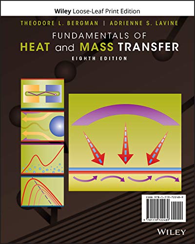 Stock image for Fundamentals of Heat and Mass Transfer for sale by BooksRun