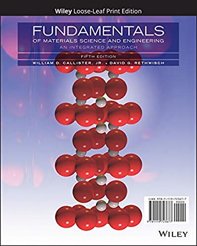 Stock image for Fundamentals of Materials Science and Engineering: An Integrated Approach for sale by SecondSale