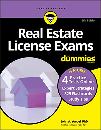 Beispielbild fr Real Estate License Exams For Dummies with Online Practice Tests zum Verkauf von Goodwill Books