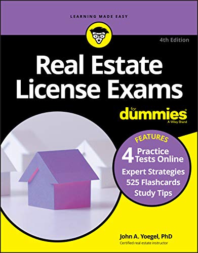 Stock image for Real Estate License Exams For Dummies with Online Practice Tests for sale by Goodwill Books